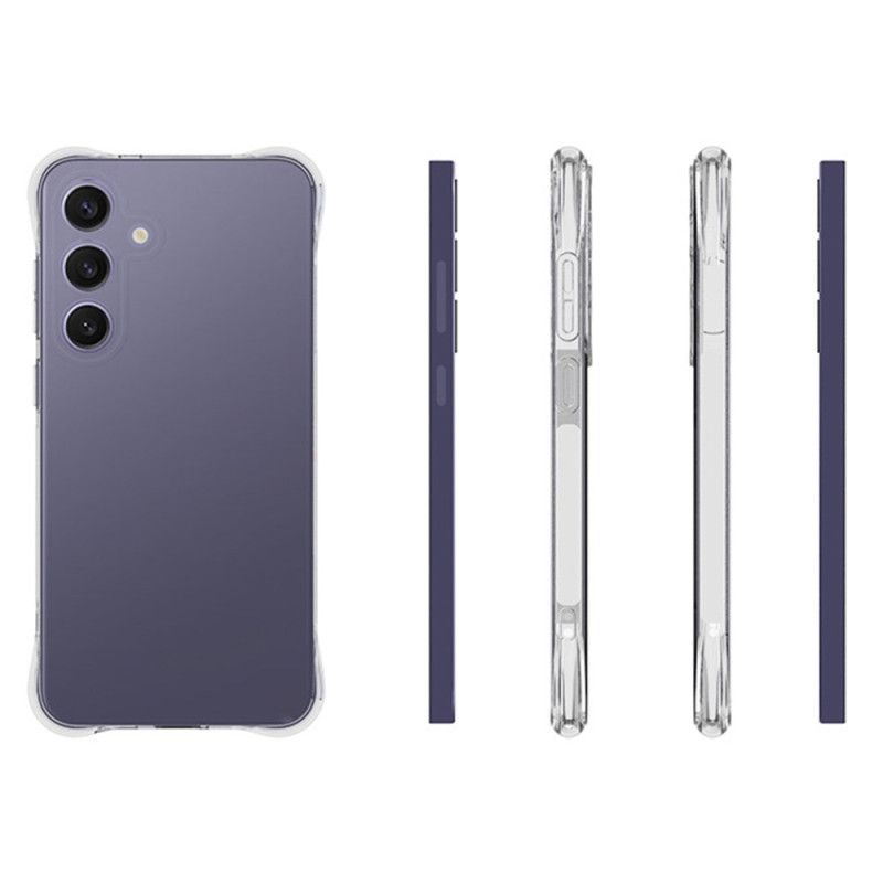 Κάλυμμα Samsung Galaxy S25 Plus 5g Διαφανής Ενισχυμένη Αντιολισθητική