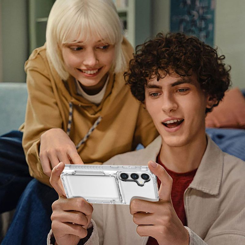 Κάλυμμα Samsung Galaxy S25 Plus 5g Διαφανής Θήκη Καρτών