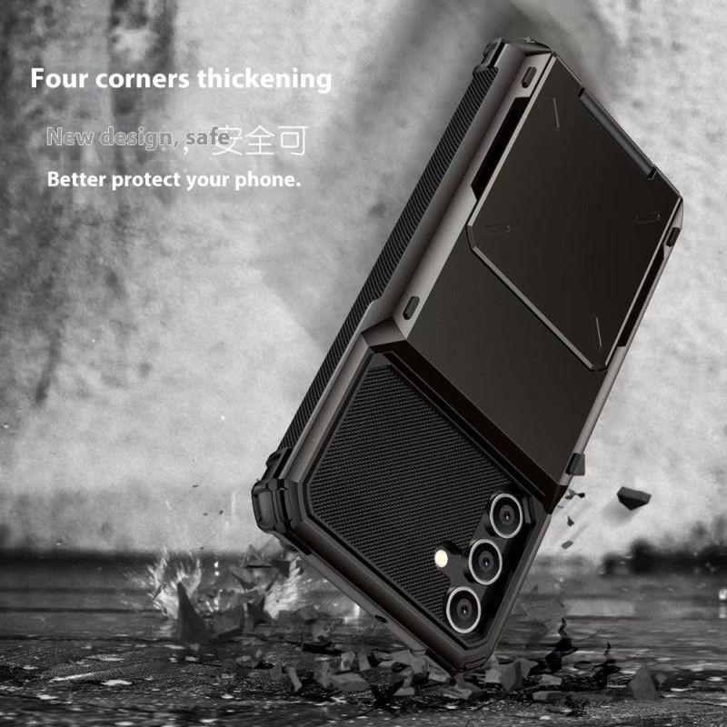 Κάλυμμα Samsung Galaxy S25 Plus 5g Ενσωματωμένη Θήκη Καρτών