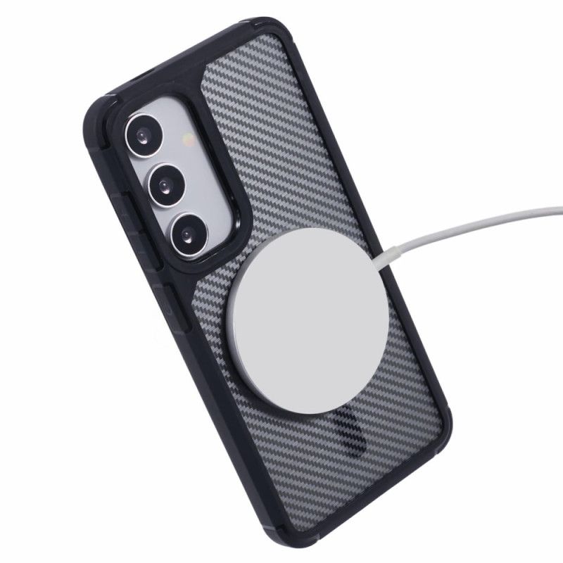 Κάλυμμα Samsung Galaxy S25 Plus 5g Συμβατό Με Ίνες Άνθρακα Magsafe