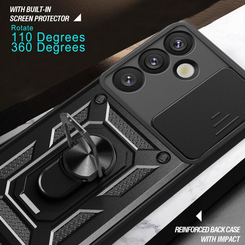 Κάλυμμα Samsung Galaxy S25 Plus 5g Θήκες Κινητών Περιστρεφόμενη Βάση Και Προστατευτικό Φακού