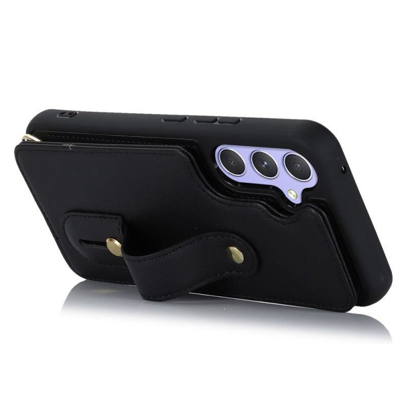 Κάλυμμα Samsung Galaxy S25 Plus 5g Θήκη Καρτών Και Λουράκι