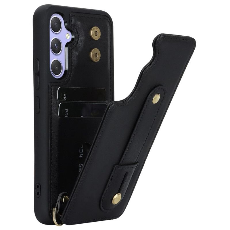 Κάλυμμα Samsung Galaxy S25 Plus 5g Θήκη Καρτών Και Λουράκι