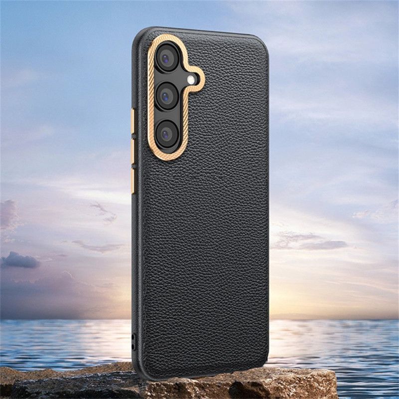 Κάλυμμα Samsung Galaxy S25 Plus 5g Υφή Δέρματος Από Τεχνητό Δέρμα