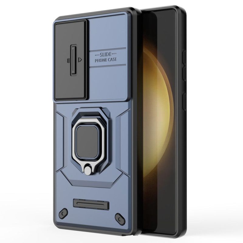 Κάλυμμα Samsung Galaxy S25 Ultra 5g Ανθεκτικό Δαχτυλίδι Με Προστατευτικό Φακού