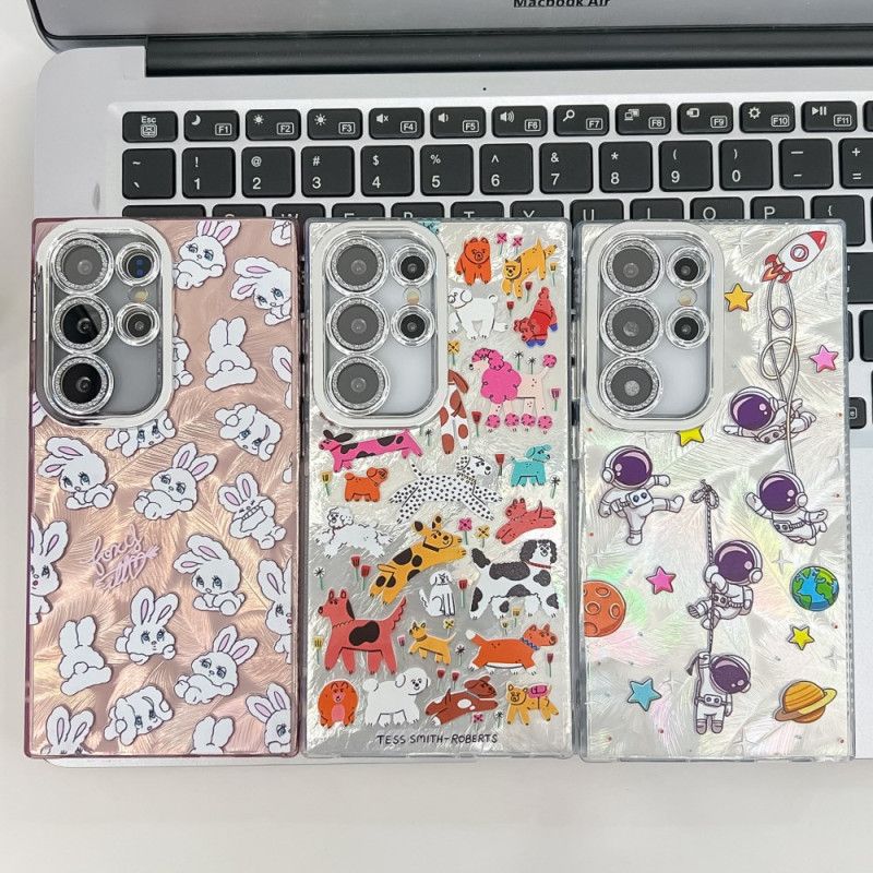 Κάλυμμα Samsung Galaxy S25 Ultra 5g Αστροναύτης Με Προστατευτικό Φακού