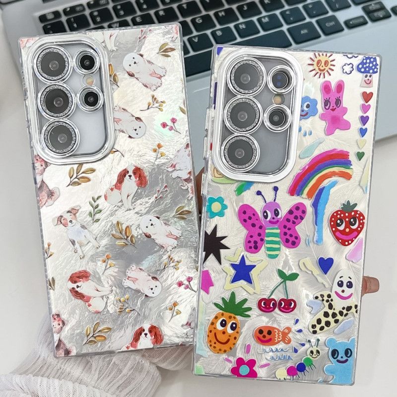 Κάλυμμα Samsung Galaxy S25 Ultra 5g Διασκεδαστικές Πεταλούδες