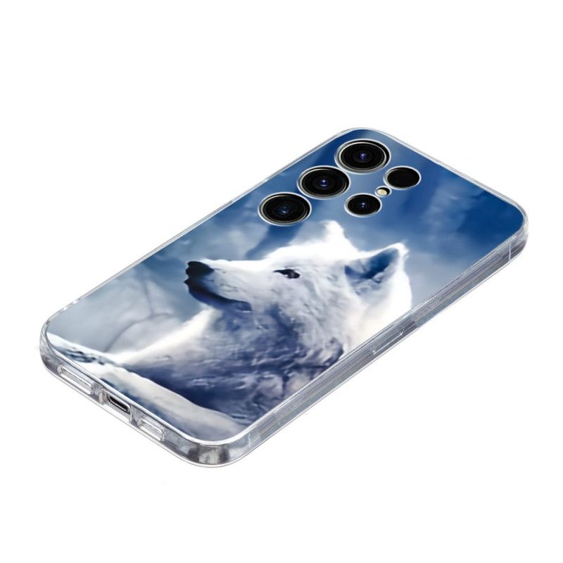 Κάλυμμα Samsung Galaxy S25 Ultra 5g Λευκός Λύκος