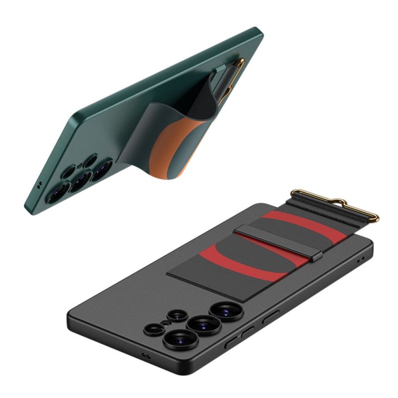 Κάλυμμα Samsung Galaxy S25 Ultra 5g Λουράκι Και Βάση Gkk