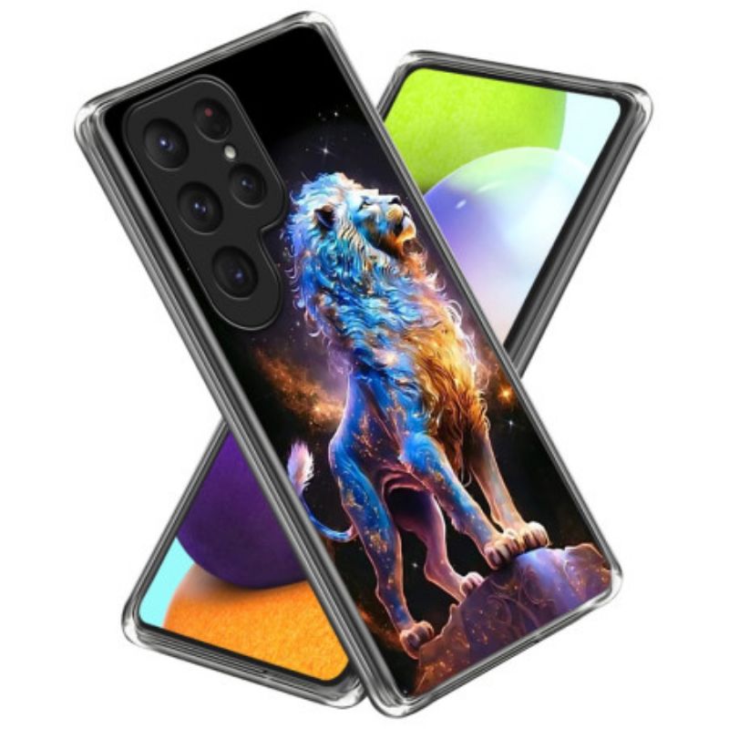 Κάλυμμα Samsung Galaxy S25 Ultra 5g Πολύχρωμο Λιοντάρι