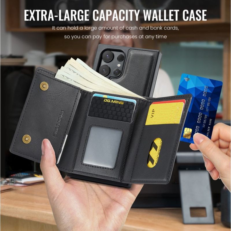 Κάλυμμα Samsung Galaxy S25 Ultra 5g Θήκες Κινητών Αποσπώμενο Μαγνητικό Πορτοφόλι