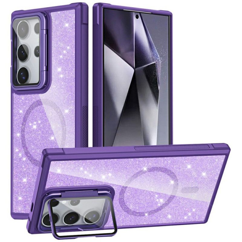 Κάλυμμα Samsung Galaxy S25 Ultra 5g Θήκες Κινητών Γκλίτερ Με Ενσωματωμένη Βάση