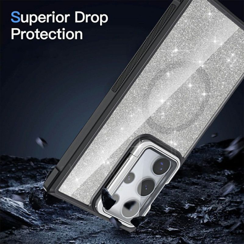 Κάλυμμα Samsung Galaxy S25 Ultra 5g Θήκες Κινητών Γκλίτερ Με Ενσωματωμένη Βάση