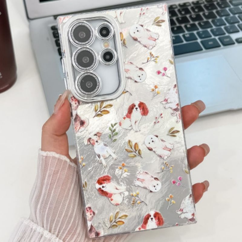 Κάλυμμα Samsung Galaxy S25 Ultra 5g Θήκες Κινητών Σχέδιο Με Προστατευτικό Φακού