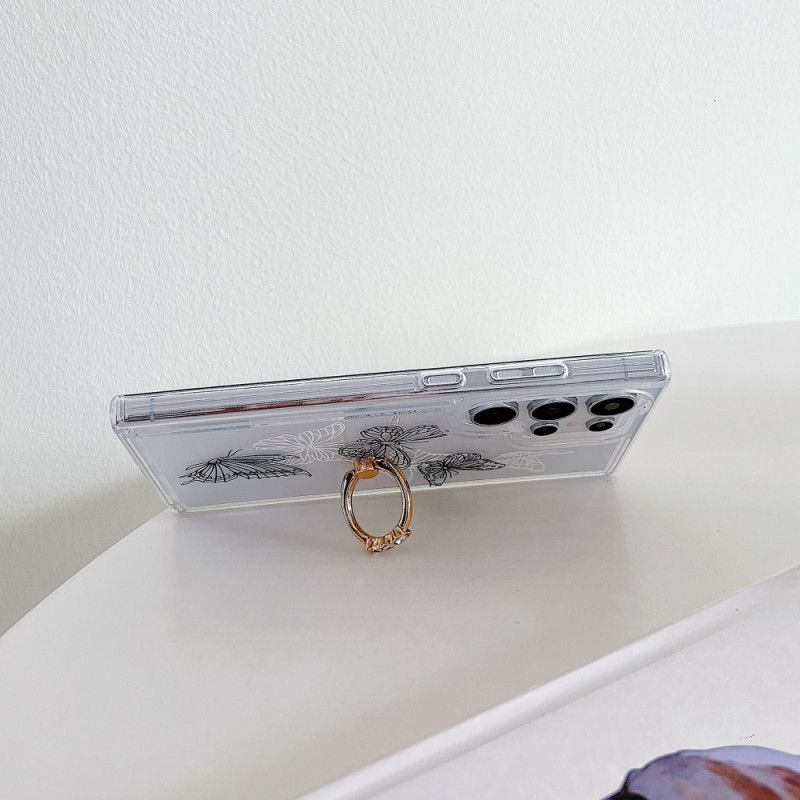 Κάλυμμα Samsung Galaxy S25 Ultra 5g Θήκες Κινητών Θήκη Για Δαχτυλίδι Με Σχέδιο