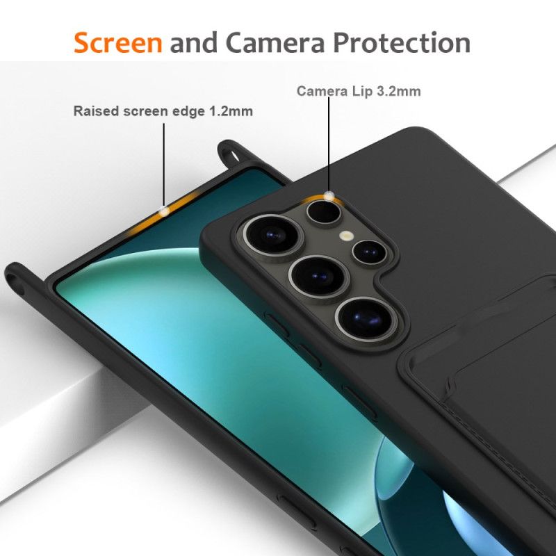 Κάλυμμα Samsung Galaxy S25 Ultra 5g Θήκη Καρτών Σιλικόνης