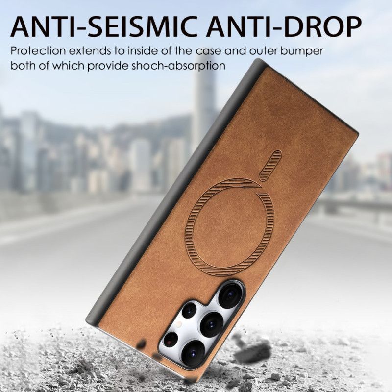 Κάλυμμα Samsung Galaxy S25 Ultra 5g Vintage Magsafe Συμβατό