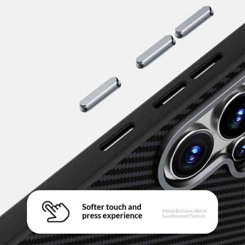 Κάλυμμα Samsung Galaxy S26 Μαγνητική Abeel Από Ίνες Άνθρακα