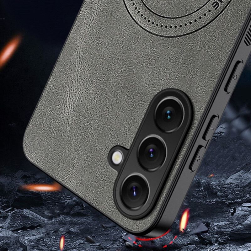 Κάλυμμα Samsung Galaxy S26 Μαγνητική Δερμάτινη Εφέ