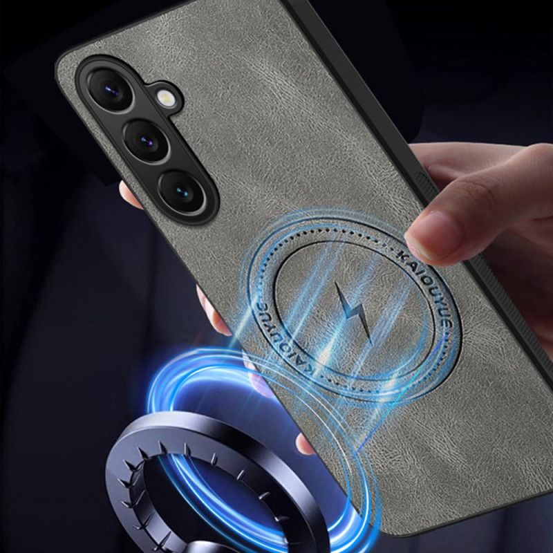 Κάλυμμα Samsung Galaxy S26 Μαγνητική Δερμάτινη Εφέ