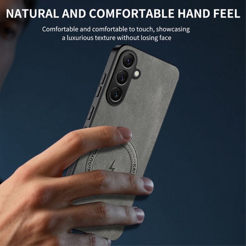 Κάλυμμα Samsung Galaxy S26 Plus Μαγνητικό Δερμάτινο Εφέ