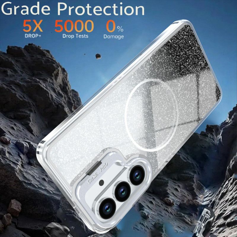 Κάλυμμα Samsung Galaxy S26 Plus Μαγνητικό Γκλίτερ Και Υπόστρωμα Με Διαβάθμιση