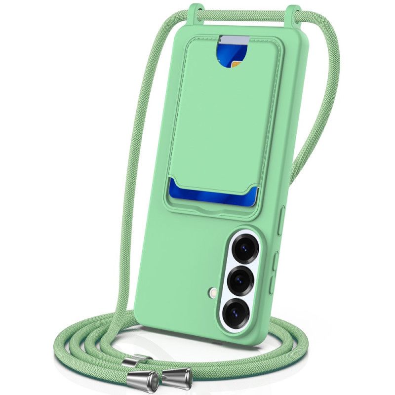 Κάλυμμα Samsung Galaxy S26 Plus Θήκη Για Κάρτες Και Κορδόνι