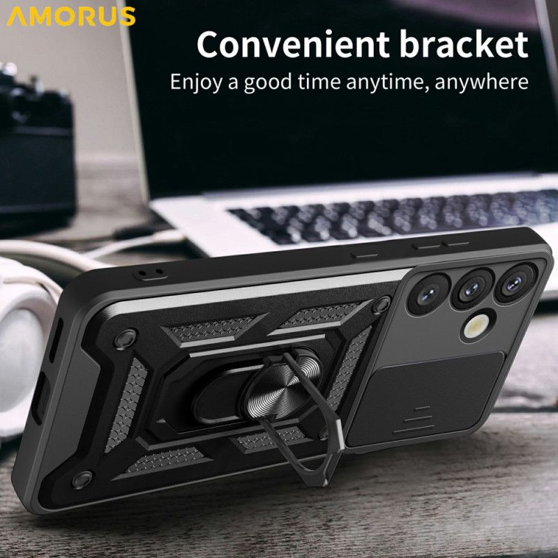 Κάλυμμα Samsung Galaxy S26 Συρόμενο Κάλυμμα Κάμερας Και Ενσωματωμένη Βάση