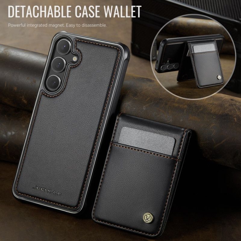 Κάλυμμα Samsung Galaxy S26 Θήκη Καρτών Jeehood Rfid Σιλικόνης