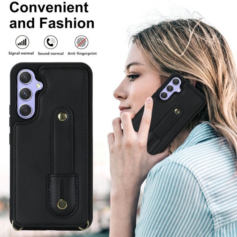 Κάλυμμα Samsung Galaxy S26 Θήκη Καρτών Και Ιμάντας Ώμου Σιλικόνης