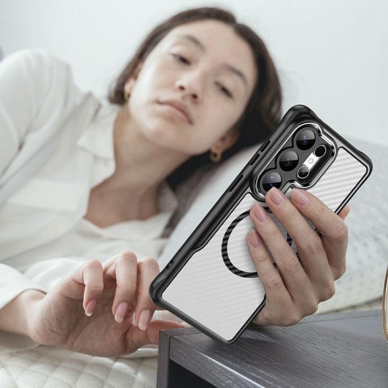 Κάλυμμα Samsung Galaxy S26 Ultra Υβριδική Προστασία Magsafe Από Ίνες Άνθρακα