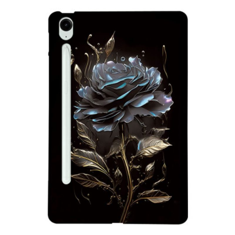 Κάλυμμα Samsung Galaxy Tab S10 Fe Plus Μαύρο Τριαντάφυλλο
