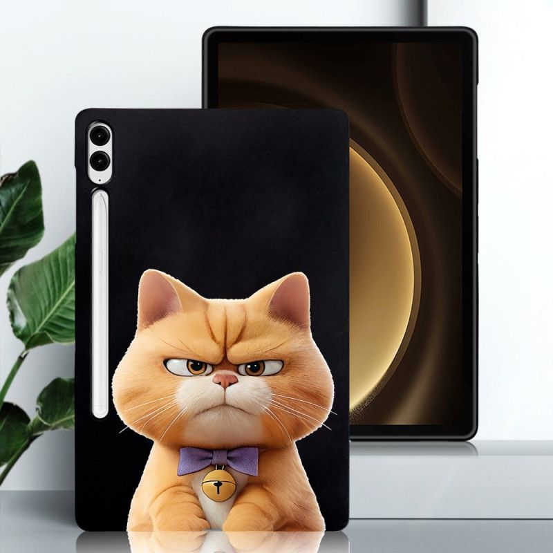 Κάλυμμα Samsung Galaxy Tab S10 Plus Βάση Γραφίδας Angry Cat