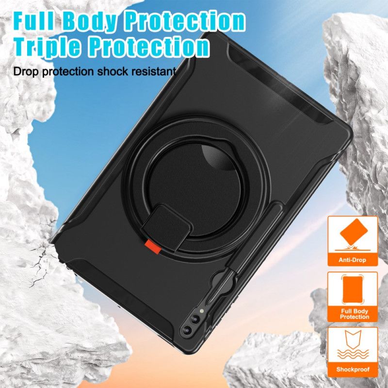 Κάλυμμα Samsung Galaxy Tab S10 Ultra Περιστρεφόμενη Βάση Δακτυλίου