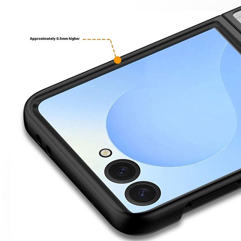 Κάλυμμα Samsung Galaxy Z Flip 7 Ανοξείδωτο Ατσάλι Σιλικόνης