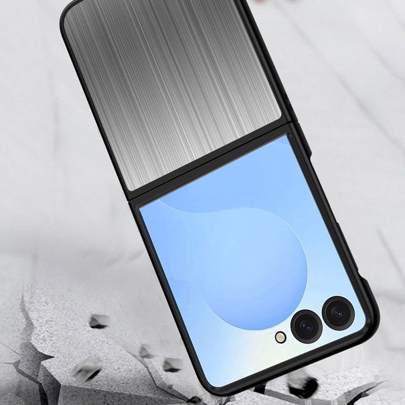 Κάλυμμα Samsung Galaxy Z Flip 7 Ανοξείδωτο Ατσάλι Σιλικόνης
