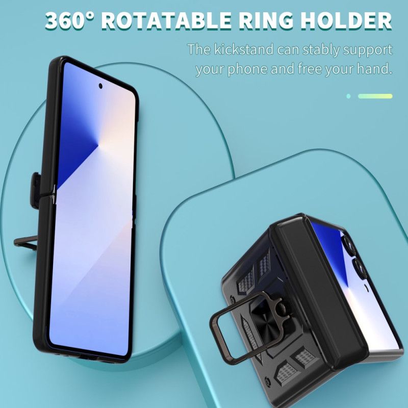 Κάλυμμα Samsung Galaxy Z Flip 7 Ανθεκτικό Δαχτυλίδι Σιλικόνης