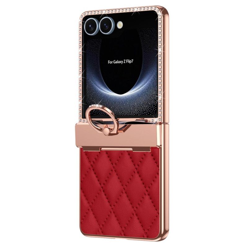 Κάλυμμα Samsung Galaxy Z Flip 7 Βάση Δαχτυλιδιού Και Προστατευτικό Πίσω Οθόνης