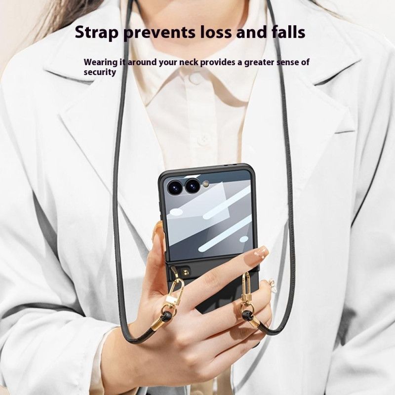 Κάλυμμα Samsung Galaxy Z Flip 7 Βραχιόλι Με Κορδόνι