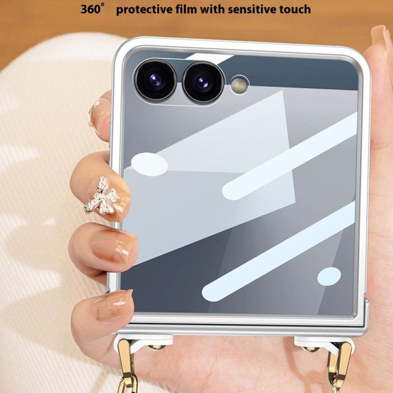 Κάλυμμα Samsung Galaxy Z Flip 7 Βραχιόλι Με Κορδόνι