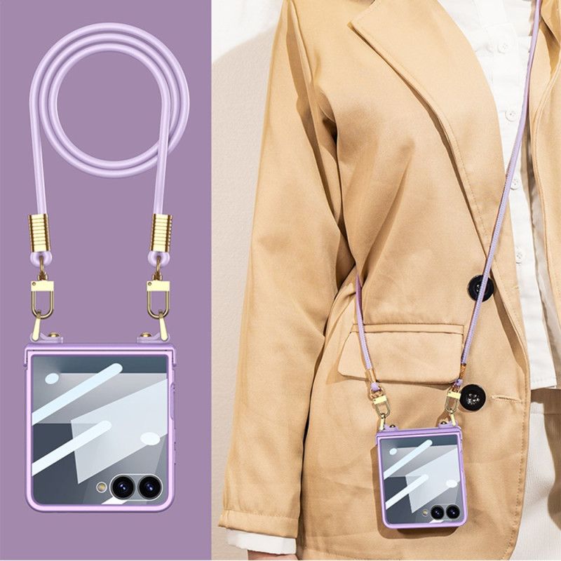 Κάλυμμα Samsung Galaxy Z Flip 7 Βραχιόλι Με Κορδόνι