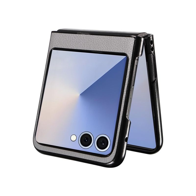 Κάλυμμα Samsung Galaxy Z Flip 7 Δερμάτινη Υφή