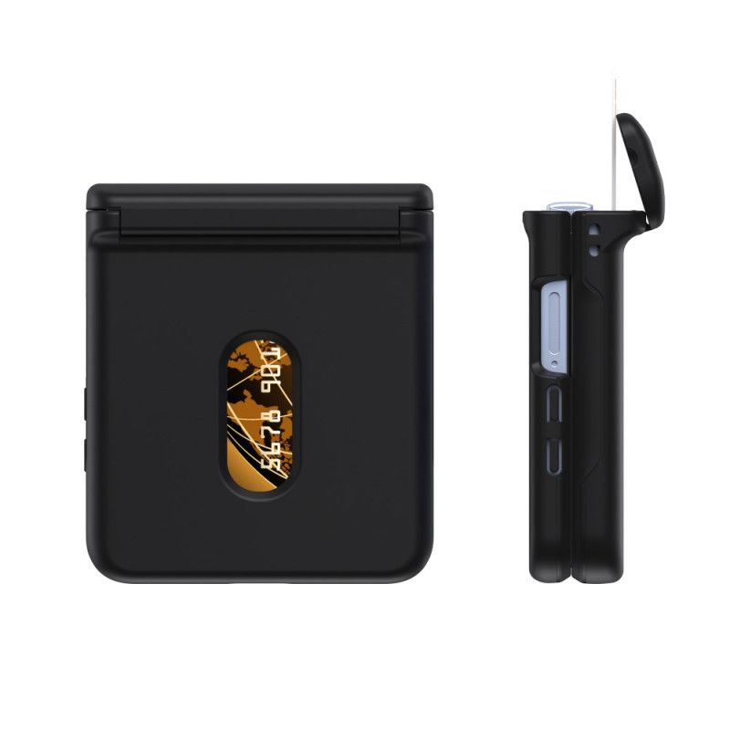 Κάλυμμα Samsung Galaxy Z Flip 7 Ελατηριωτός Μεντεσές & Θήκη Για Κάρτες