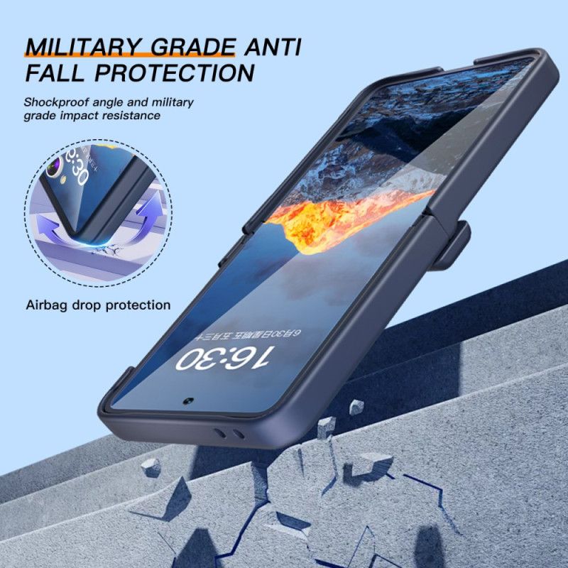 Κάλυμμα Samsung Galaxy Z Flip 7 Ενσωματωμένο Προστατευτικό Οθόνης