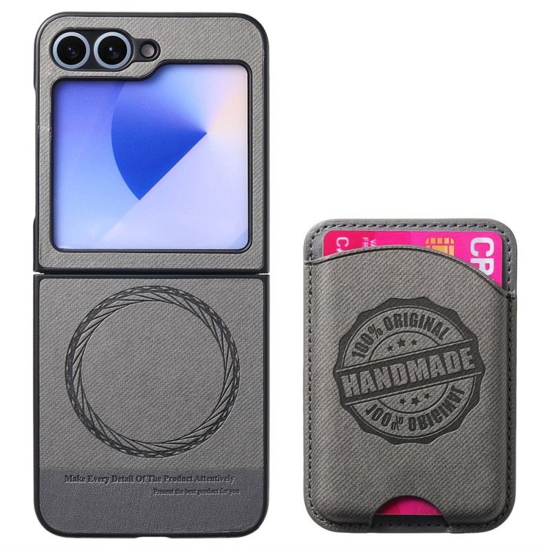 Κάλυμμα Samsung Galaxy Z Flip 7 Fe Αποσπώμενη Θήκη Καρτών Συμβατή Με Magsafe