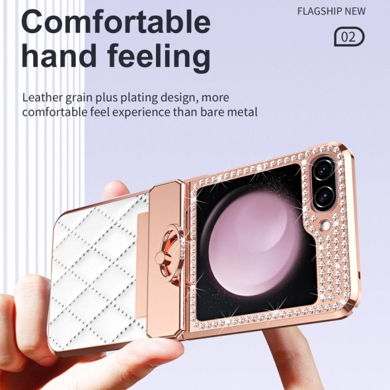 Κάλυμμα Samsung Galaxy Z Flip 7 Fe Διακόσμηση Με Στρας