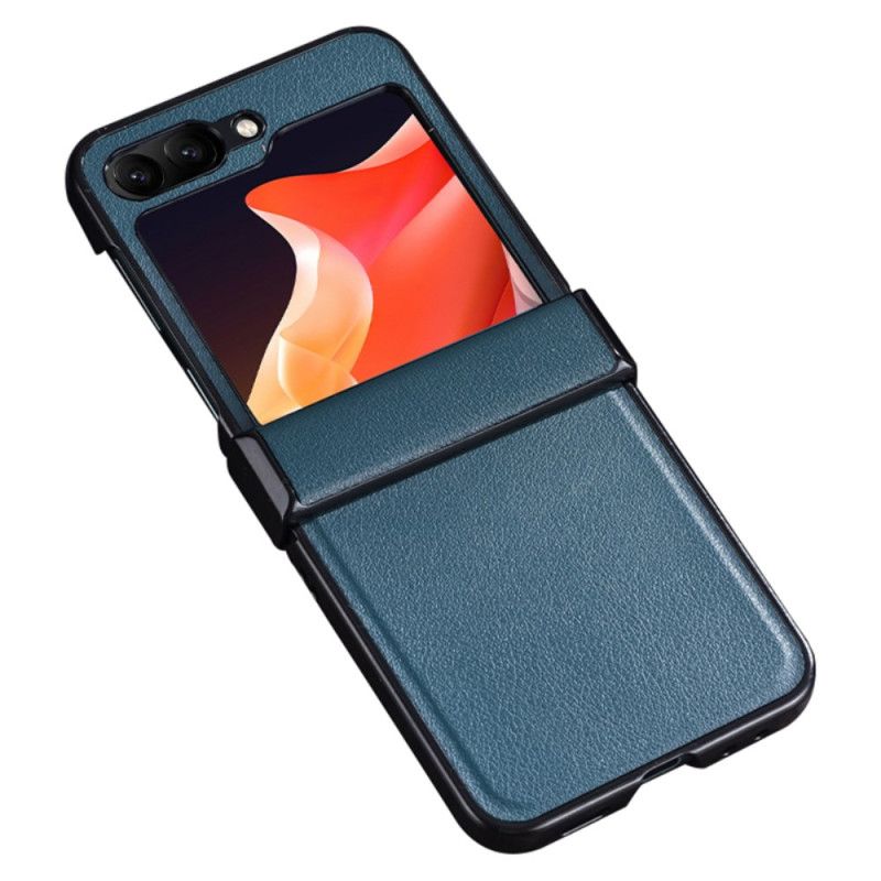 Κάλυμμα Samsung Galaxy Z Flip 7 Fe Εξαιρετικά Λεπτό Δέρμα Από Τεχνητό Δέρμα