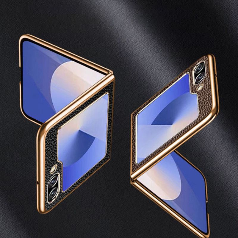 Κάλυμμα Samsung Galaxy Z Flip 7 Fe Γνήσιο Δέρμα