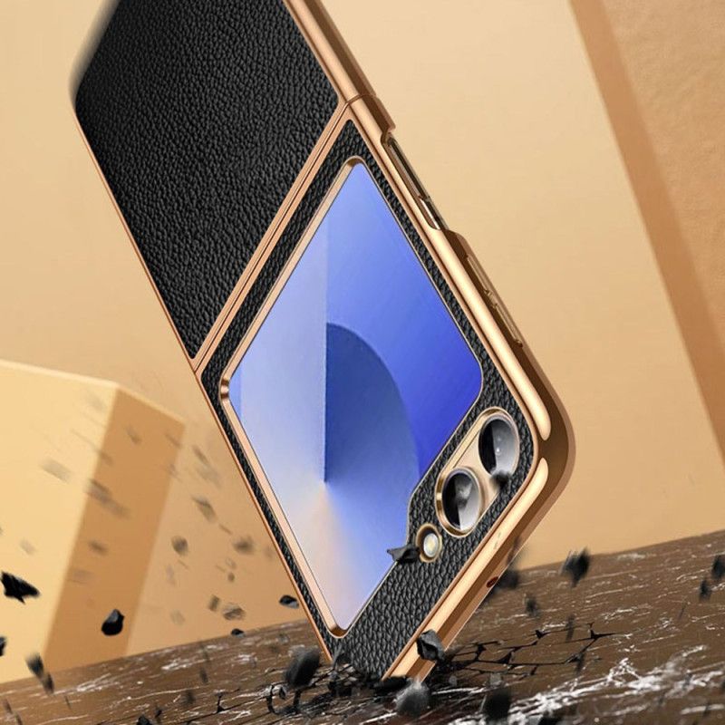 Κάλυμμα Samsung Galaxy Z Flip 7 Fe Γνήσιο Δέρμα