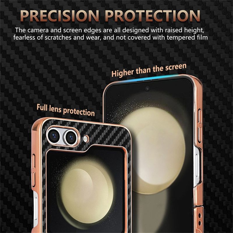 Κάλυμμα Samsung Galaxy Z Flip 7 Fe Ίνες Άνθρακα Azns